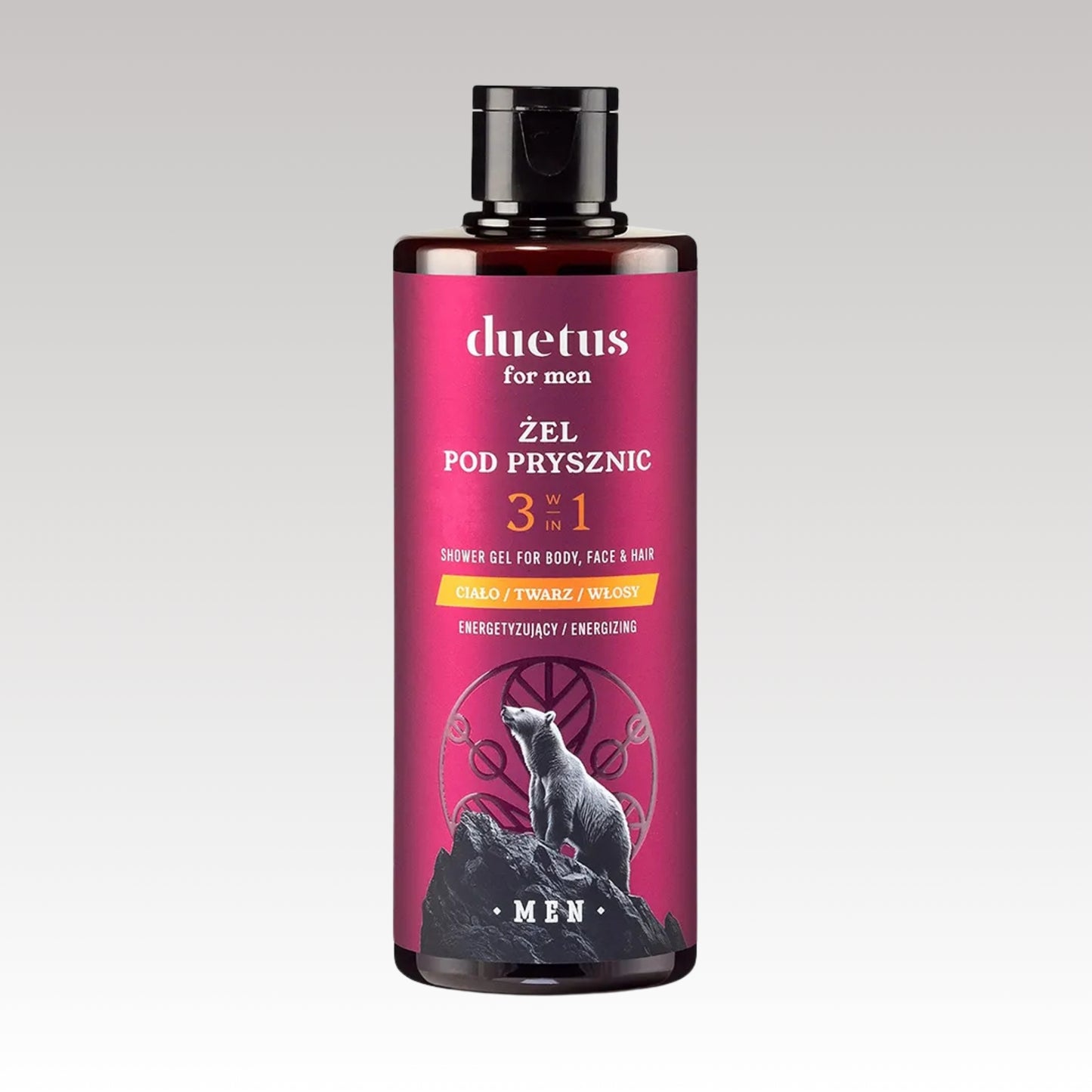 DUETUS FOR MEN Energizirajući Gel Za Tuširanje YES 3in1