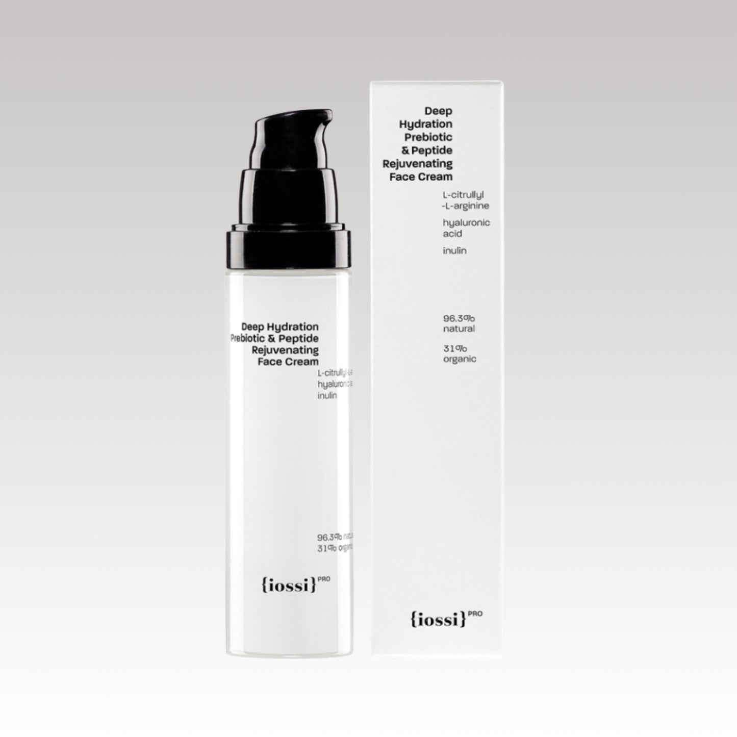 IOSSI PRO Deep Hydration Prebiotic & Peptide Rejuvenating Face Cream