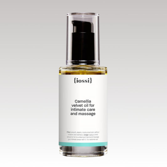 IOSSI Camellia Velvet Oil for Intimate Care and Massage